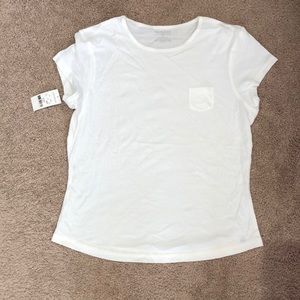 Express tea shirt white, medium